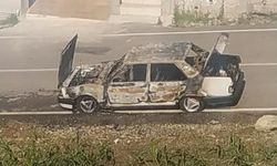 Kocaeli'de park halindeki araçta yangın