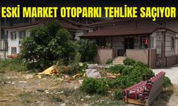 Eski Market Otoparkı Tehlike Saçıyor