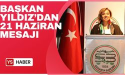 Baro Başkanı Yıldız’dan 21 Haziran mesajı