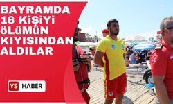 Cankurtaranların hayat nöbeti: Bayramda 16 kişiyi ölümün kıyısından aldılar