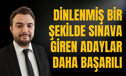 Eğitimci Numan Bayraktar:''İyi dinlenmiş bir şekilde sınava giren adaylar daha başarılı''