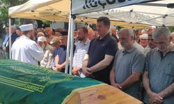Soykan Ercay Eker'in cenaze namazına katıldı