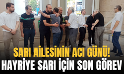 Oktay Sarı'nın acı günü! Hayriye Sarı için son görev