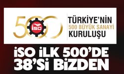 İSO İlk 500 Listesinde Sakarya'dan 38 Firma!