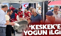 Törende 'keşkek'e yoğun ilgi