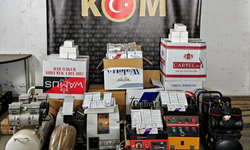 Kaçakçılara yönelik operasyon çok sayıda ürün ele geçirildi