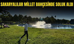 Sakaryalılar Millet Bahçesinde Soluk Aldı