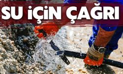 Başkan Alemdar'dan su için çağrı