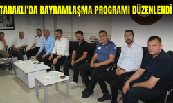 Taraklı'da bayramlaşma programı düzenlendi