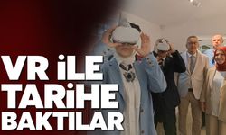 VR gözlük ile tarihe gittiler