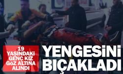 Eski yengesini bıçakladı