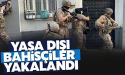 Yasa dışı bahisçilere operasyon