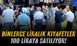 Binlerce Liralık Kıyafetler 100 Liraya Satılıyor!