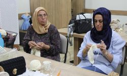 Engelsiz yüreklerin aileleri iplerle muhteşem işler çıkardı