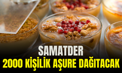 SAMATDER  2000 kişilik aşure dağıtacak