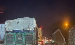 D-650 Karayolunda Trafik Kilitlendi