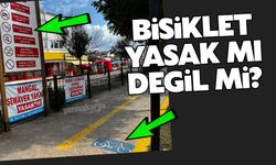 Bisiklet sürmek hem yasak hem de değil!