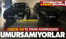 Cadde 54'te park işgali!