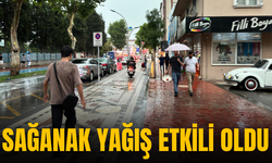 Şiddetli yağış hayatı olumsuz etkiledi