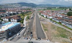 Büyükşehir’in yeni yol hamlesi bölgenin trafik yükünü hafifletecek: 1. Cadde’de sona doğru