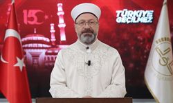 Erbaş’tan, 15 Temmuz Demokrasi ve Milli Birlik Günü mesajı