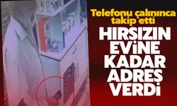 Çalıntı telefon hırsızın ev adresini verdi!