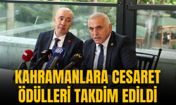 Kahramanlara Cesaret Ödülleri Takdim Edildi