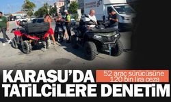 52 araç sürücüsüne 120 bin lira ceza