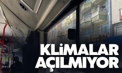 Şoförler klima açmıyor!