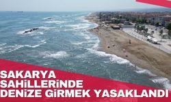 Sakarya sahillerinde denize girmek yasaklandı