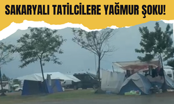 Sakaryalı Tatilcilere Yağmur Şoku!