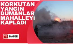 Sakarya’da korkutan yangın: Dumanlar mahalleyi kapladı