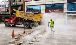 Sanayi Caddesi üstyapı çalışmaları öncesinde güçlü altyapı ile buluştu