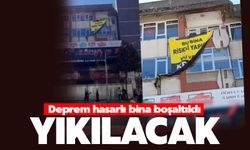 Mühürlendi şimdi ise yıkılacak