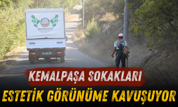 Kemalpaşa sokakları estetik bir görünüme kavuşuyor