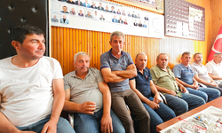 Muhtarlar başkanla görüştü
