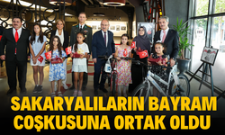 Yusuf Alemdar Sakaryalıların bayram coşkusuna ortak oldu