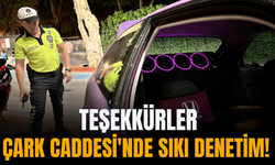 Çark Caddesi'nde Sıkı Denetim!