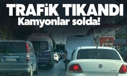 O bölgede trafik hep kilit!