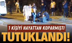 Alkollü şekilde trafiğe çıkıp 1 kişiyi hayattan koparan sürücü tutuklandı