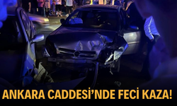 Ankara Caddesi'nde feci kaza: 4 yaralı