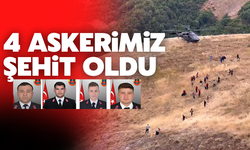 Askeri araç devrildi: 4 şehit, 1 ağır yaralı