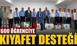 600 Öğrenciye Kıyafet Desteği