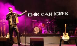 Emir Can İğrek konser verdi