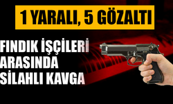 Mevsimlik tarım işçileri arasında silahlı kavga çıktı: 1 yaralı, 5 gözaltı