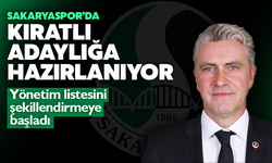 Sakaryaspor’da Kıratlı adaylığa hazırlanıyor