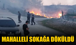 Mahalleli sokağa döküldü