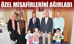 Başkan Dinç özel misafirlerini ağırladı