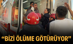 Ambulansa götürülen yaralı: “Viraja niye öyle giriyorsun, ölüme götürüyor bizi”