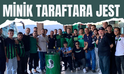 Tatangalar'dan minik taraftara jest